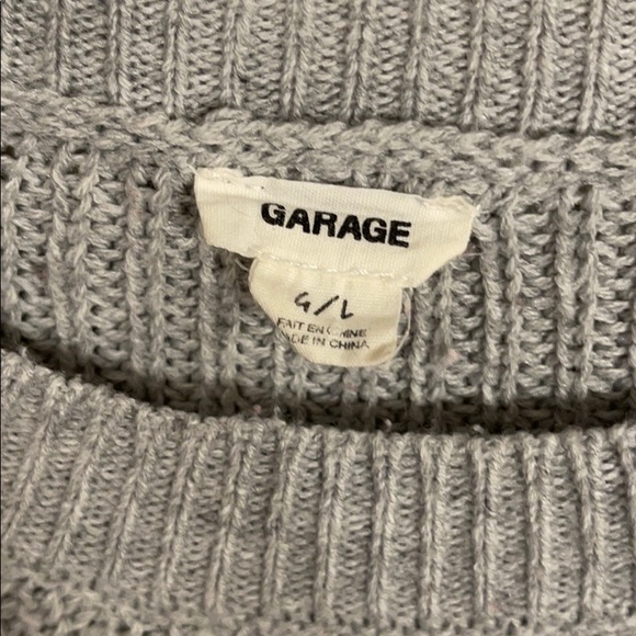 grey sweater with a pop of colour - Picture 2 of 3